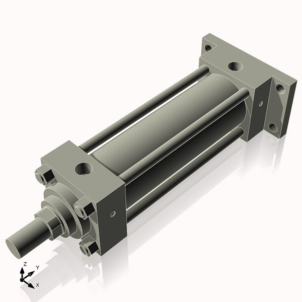 Isometric View of 3.25HHRF9CCK1.75