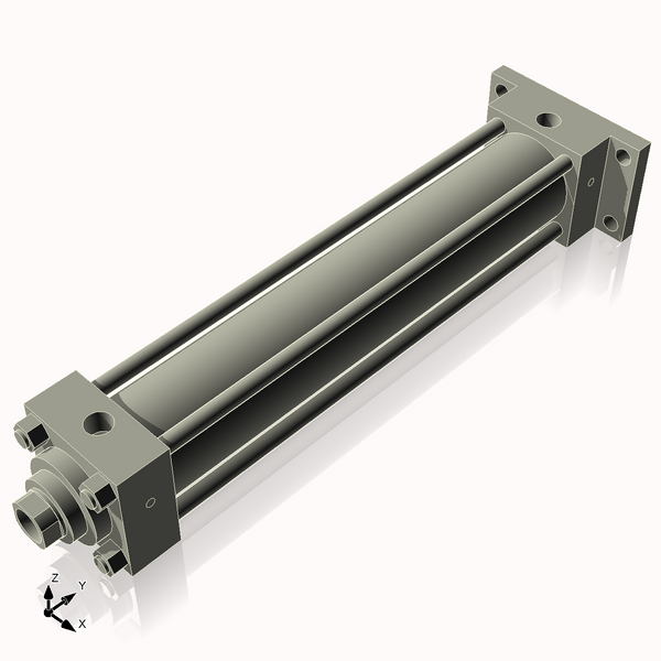 Isometric View of 3.25HHRF18NCK1.75S4