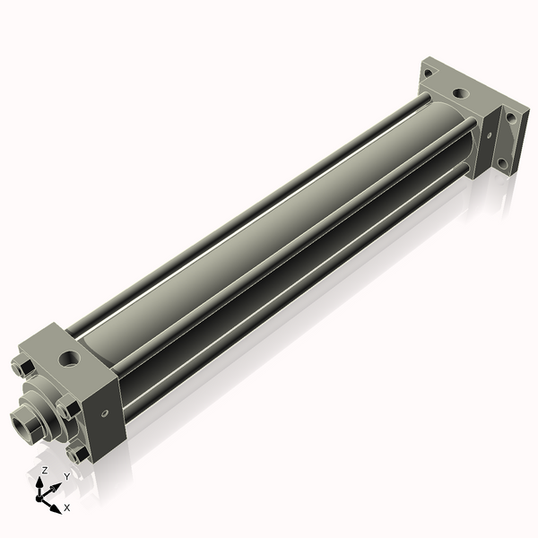 Isometric View of 3.25HHRF24CCK1.75S4