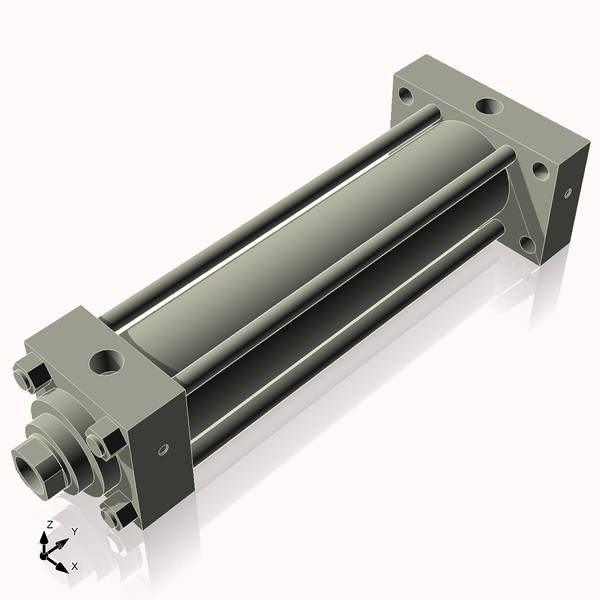 Isometric View of 3.25HHRHF13CCK1.75S4