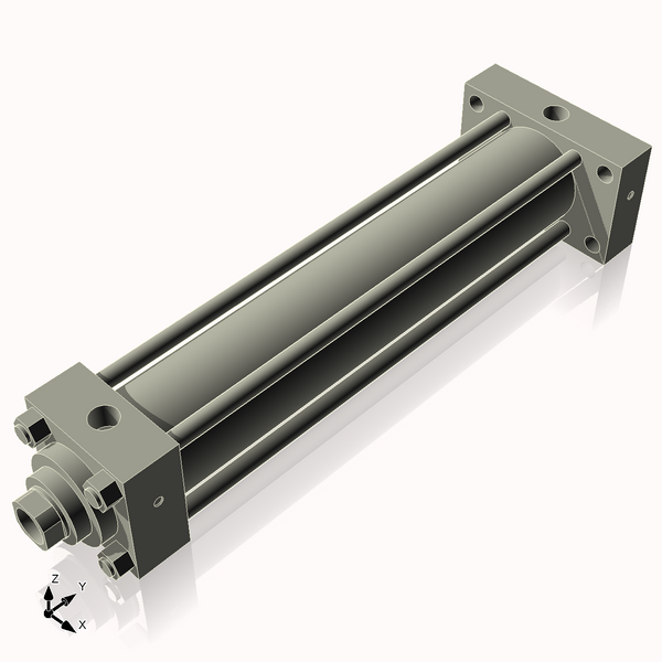 Isometric View of 3.25HHRHF17CCK1.75S4