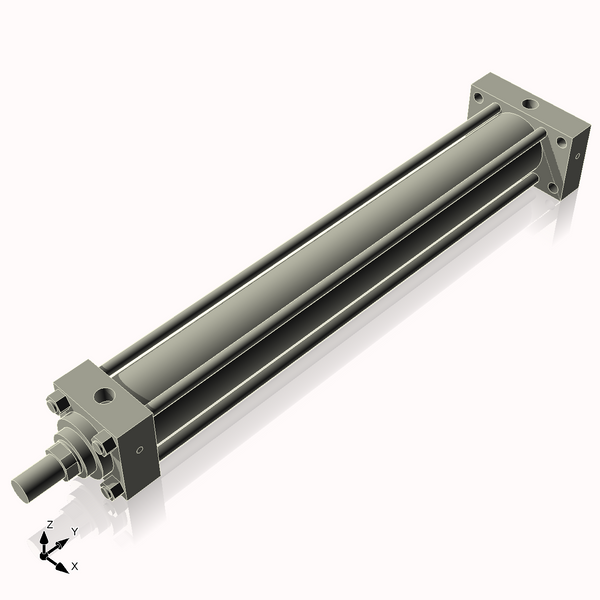 Isometric View of 3.25HHRHF27NCK1.75