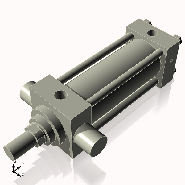 Isometric View of 3.25HHTF7CCK1.75