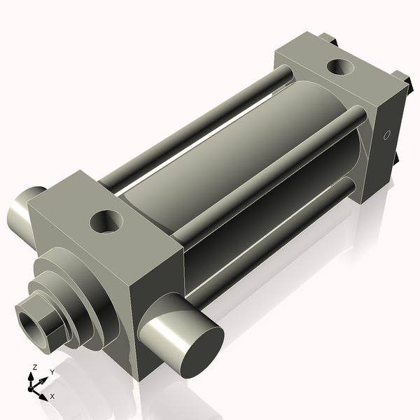 Isometric View of 3.25HHTF7CCK1.75S4