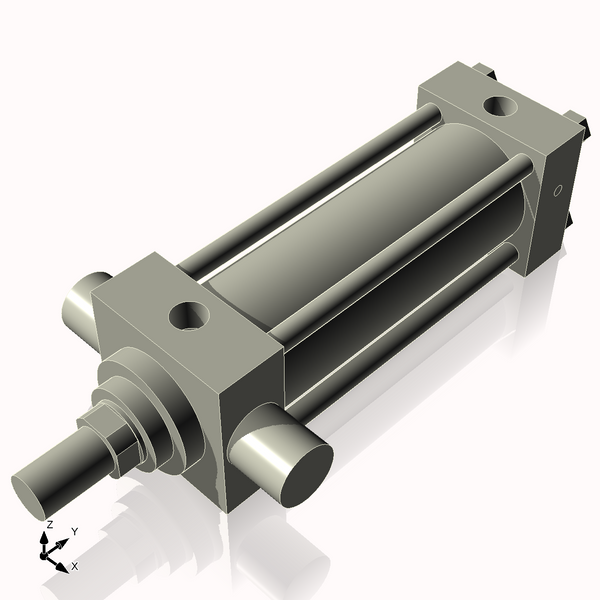 Isometric View of 3.25HHTF8CCK1.75