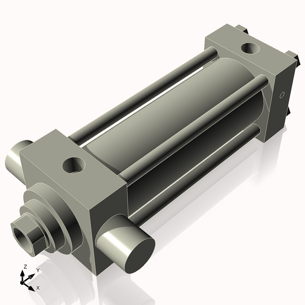 Isometric View of 3.25HHTF8CCK1.75S4