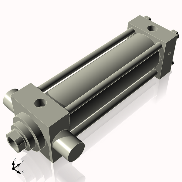 Isometric View of 3.25HHTF10NCK1.75S4
