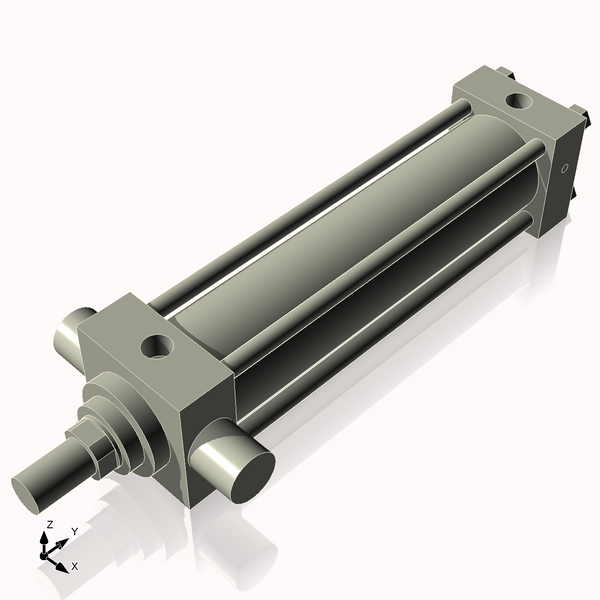 Isometric View of 3.25HHTF13NCK1.75