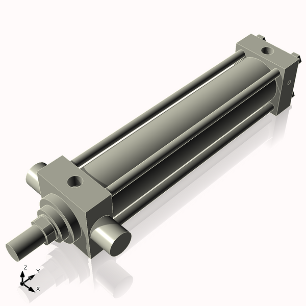 Isometric View of 3.25HHTF15CCK1.75