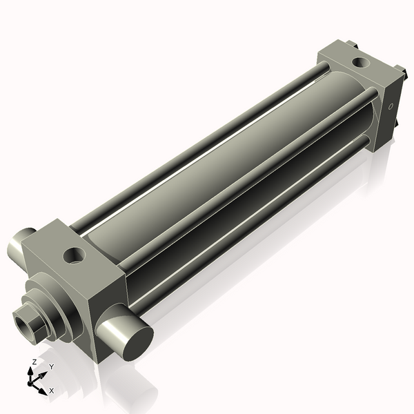 Isometric View of 3.25HHTF16CCK1.75S4