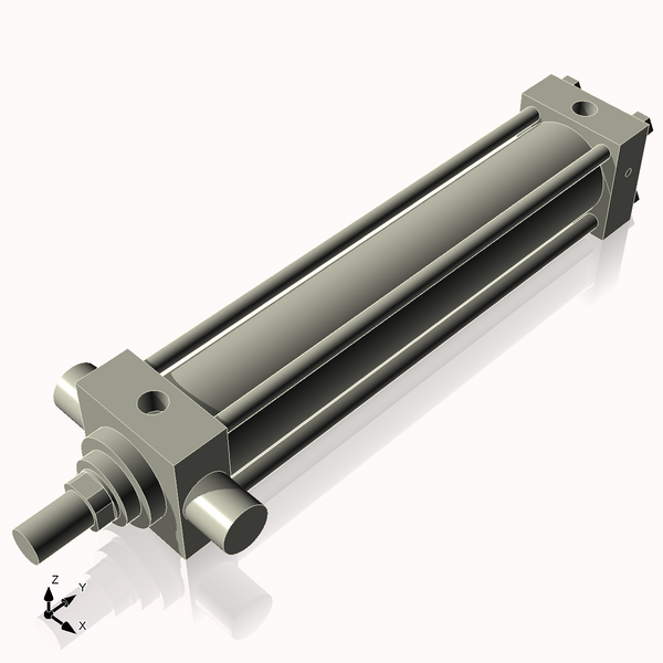 Isometric View of 3.25HHTF17NCK1.75