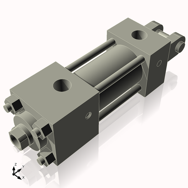 Isometric View of 1.125HHC1CCKS4