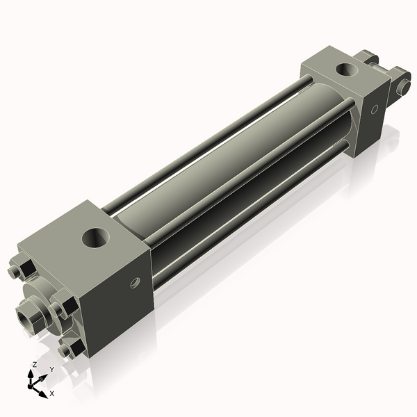 Isometric View of 1.125HHC5CCKS4