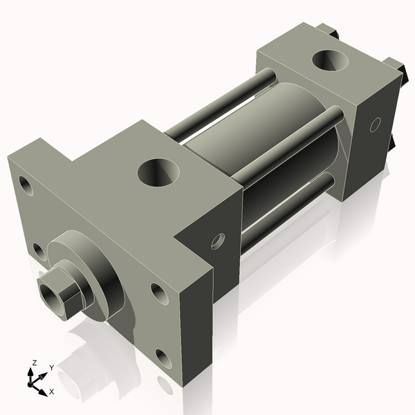 Isometric View of 1.125HHFF1CCKS4