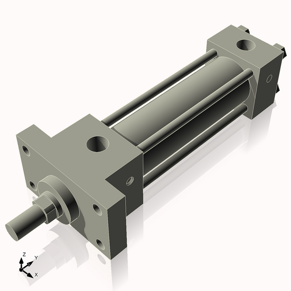 Isometric View of 1.125HHFF3CC