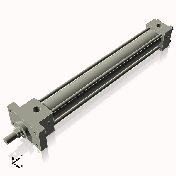 Isometric View of 1.125HHFF10NC