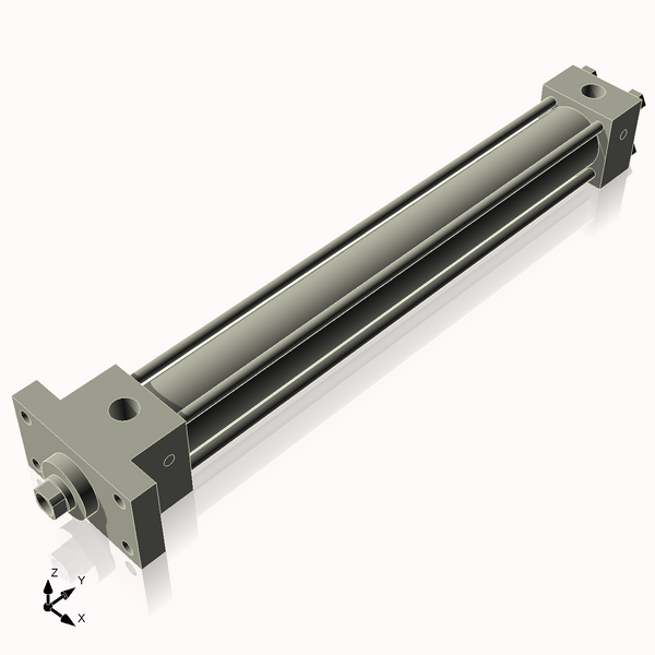 Isometric View of 1.125HHFF10NCKS4