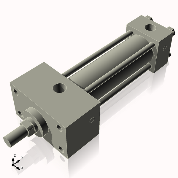 Isometric View of 1.125HHFHF3CC