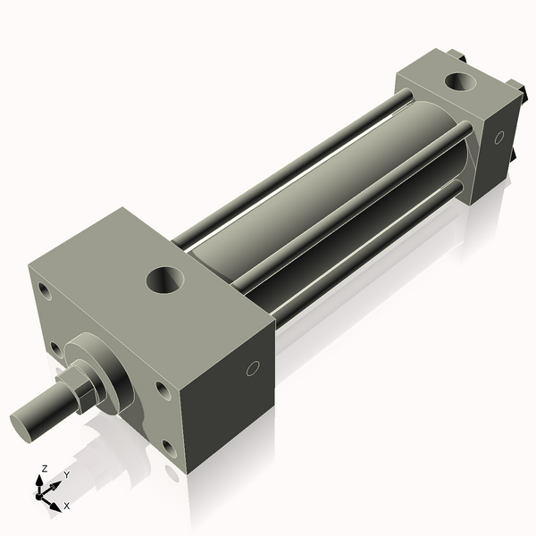 Isometric View of 1.125HHFHF4NC