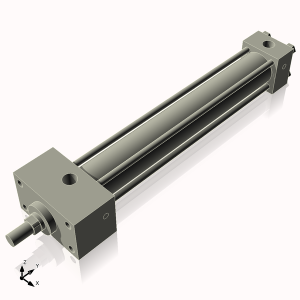 Isometric View of 1.125HHFHF8CC