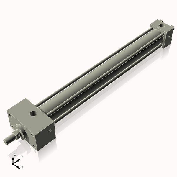 Isometric View of 1.125HHFHF12CC