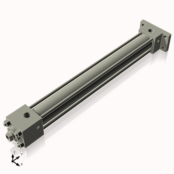 Isometric View of 1.125HHRF11CCKS4