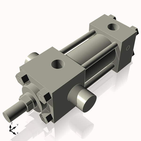Isometric View of 1.125HHTF1CC