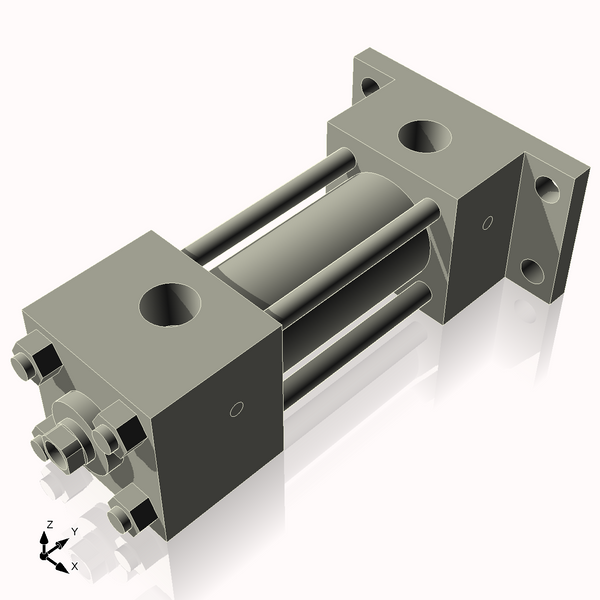 Isometric View of 1.5HHRF2NCKS4