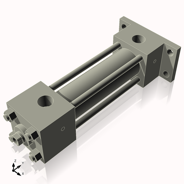 Isometric View of 1.5HHRF4NCKS4