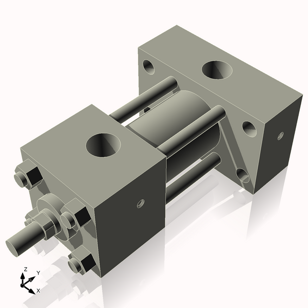 Isometric View of 1.5HHRHF1CC