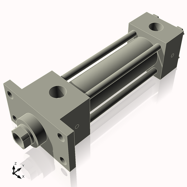 Isometric View of 1.5HHFF4NCK1S4