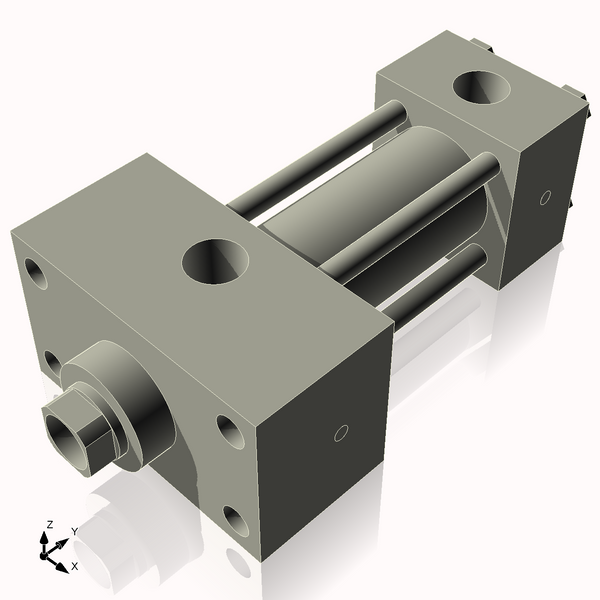 Isometric View of 1.5HHFHF2CCK1S4