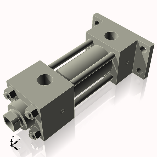 Isometric View of 1.5HHRF2CCK1S4