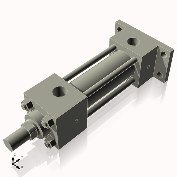 Isometric View of 1.5HHRF3NCK1