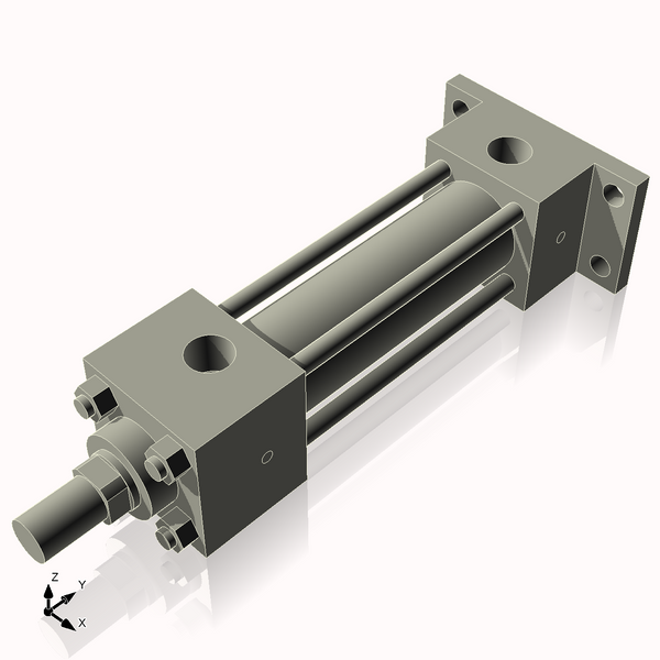 Isometric View of 1.5HHRF4NCK1