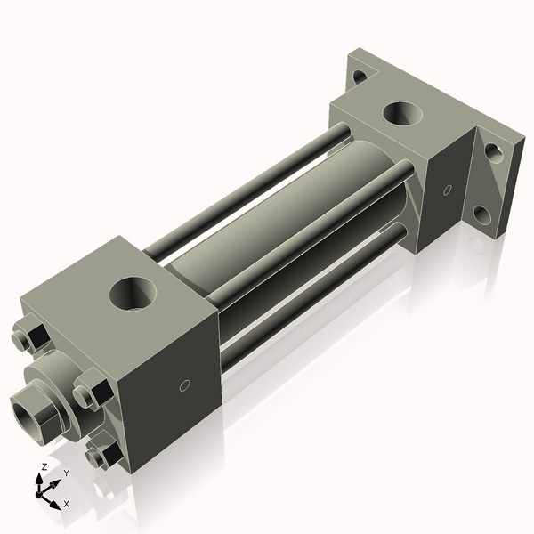 Isometric View of 1.5HHRF4NCK1S4