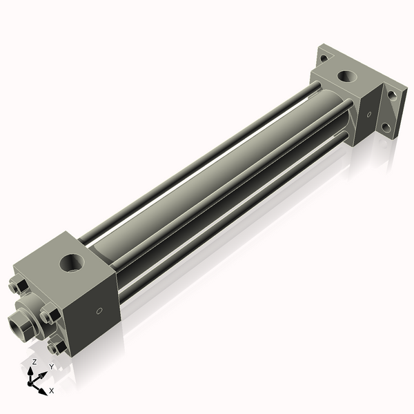 Isometric View of 1.5HHRF11NCK1S4