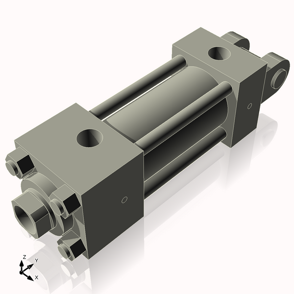 Isometric View of 2HHC3CCK1.375S4