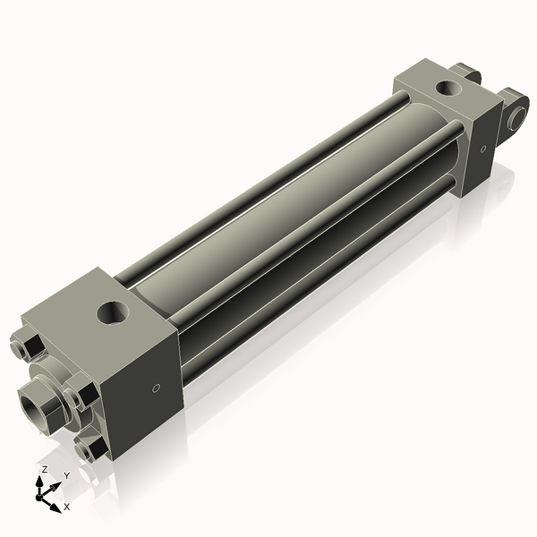 Isometric View of 2HHC10CCK1.375S4