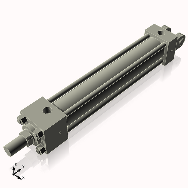 Isometric View of 2HHC12CCK1.375