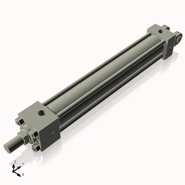 Isometric View of 2HHC15NCK1.375