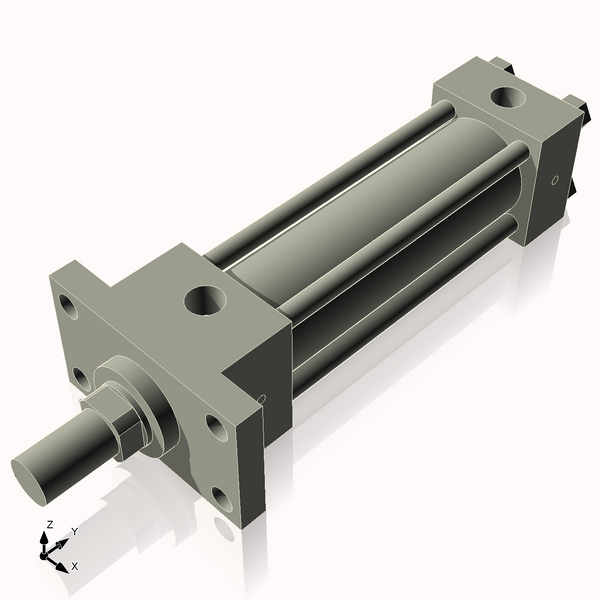 Isometric View of 2HHFF6CCK1.375