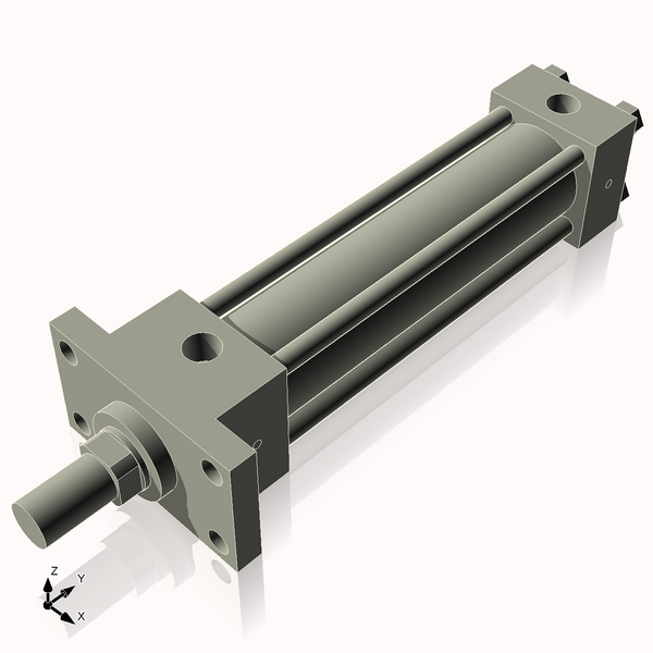 Isometric View of 2HHFF8CCK1.375