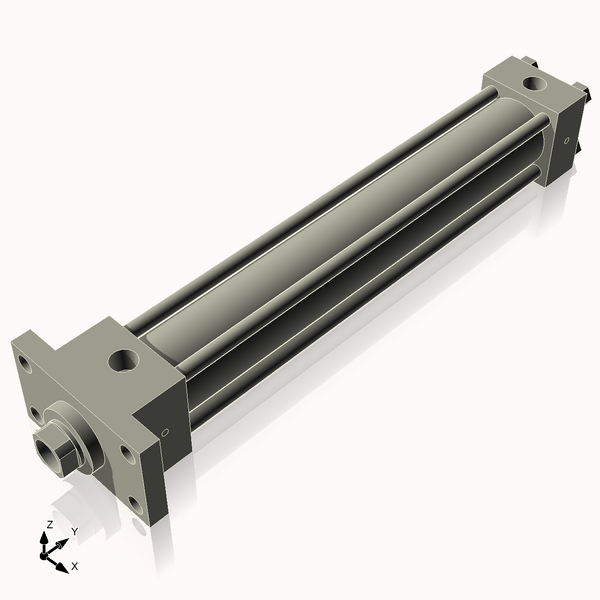 Isometric View of 2HHFF14NCK1.375S4