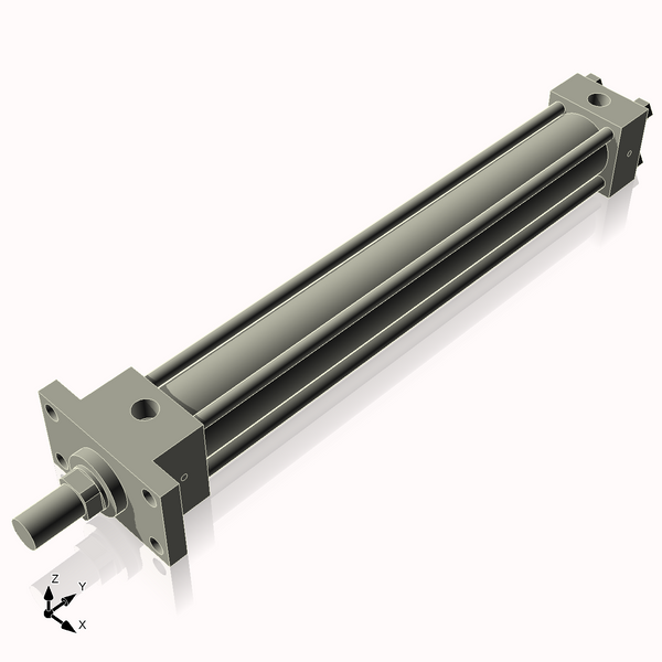 Isometric View of 2HHFF17NCK1.375