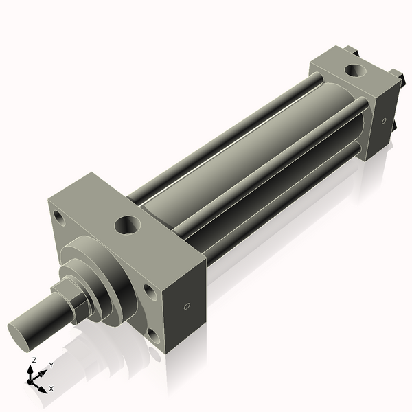 Isometric View of 2HHFHF8NCK1.375