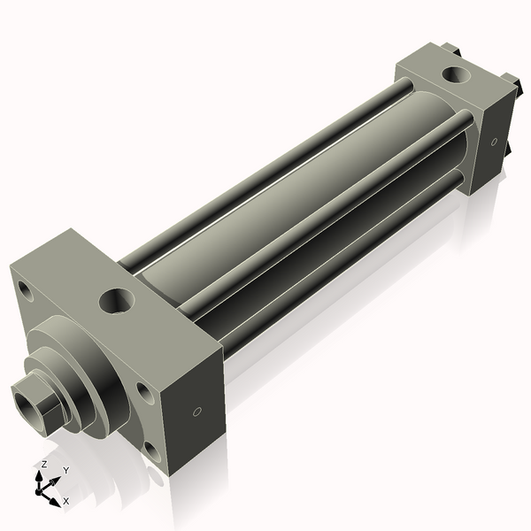 Isometric View of 2HHFHF9CCK1.375S4