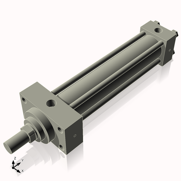 Isometric View of 2HHFHF10CCK1.375