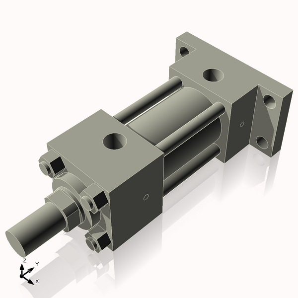 Isometric View of 2HHRF2CCK1.375
