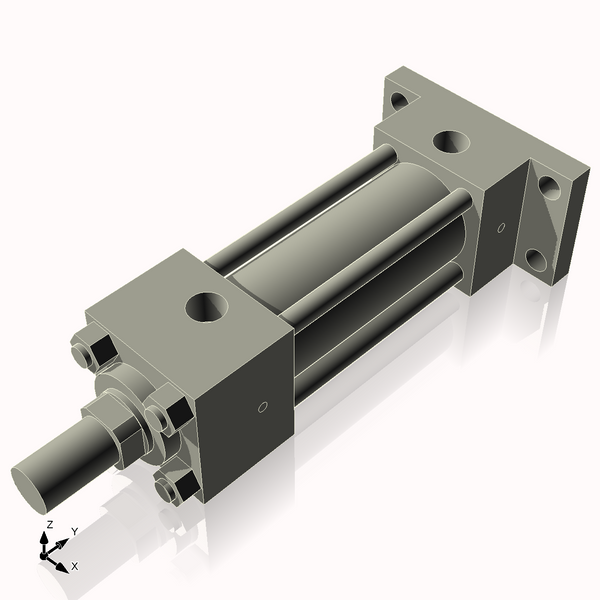 Isometric View of 2HHRF4CCK1.375